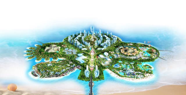 中国海南海花岛