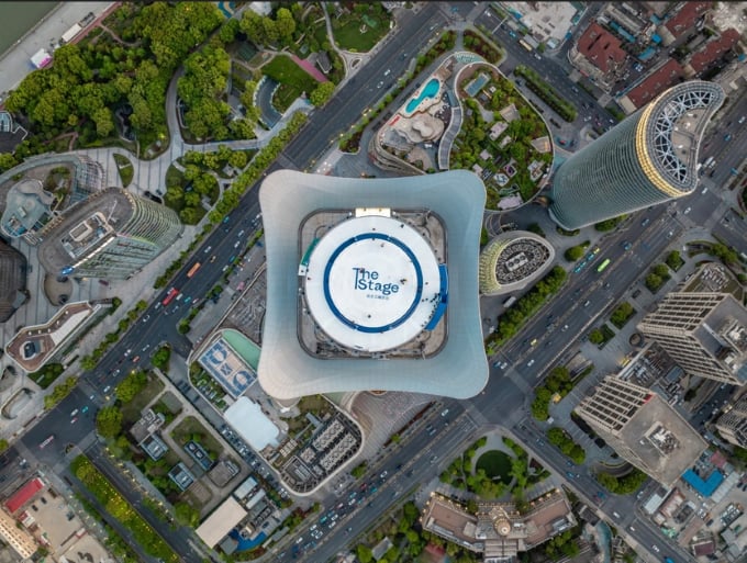 上海白玉兰观景台360°舞台