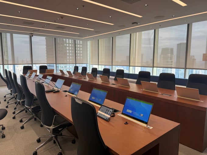 广州易方达基金会议室